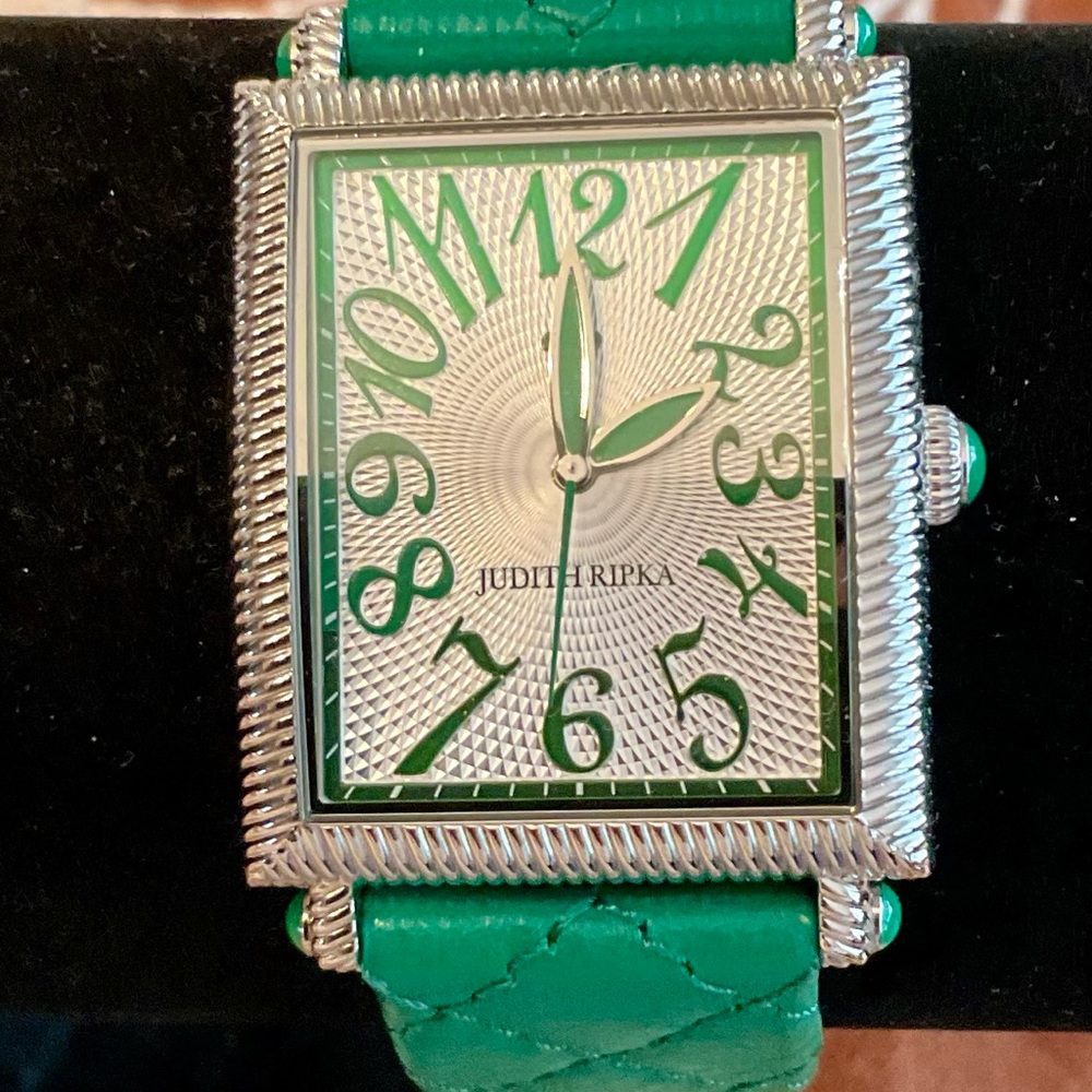 Judith Ripka Green Watch